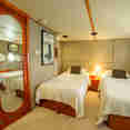 Spacious twin and double cabins - Reina Silvia Galapagos