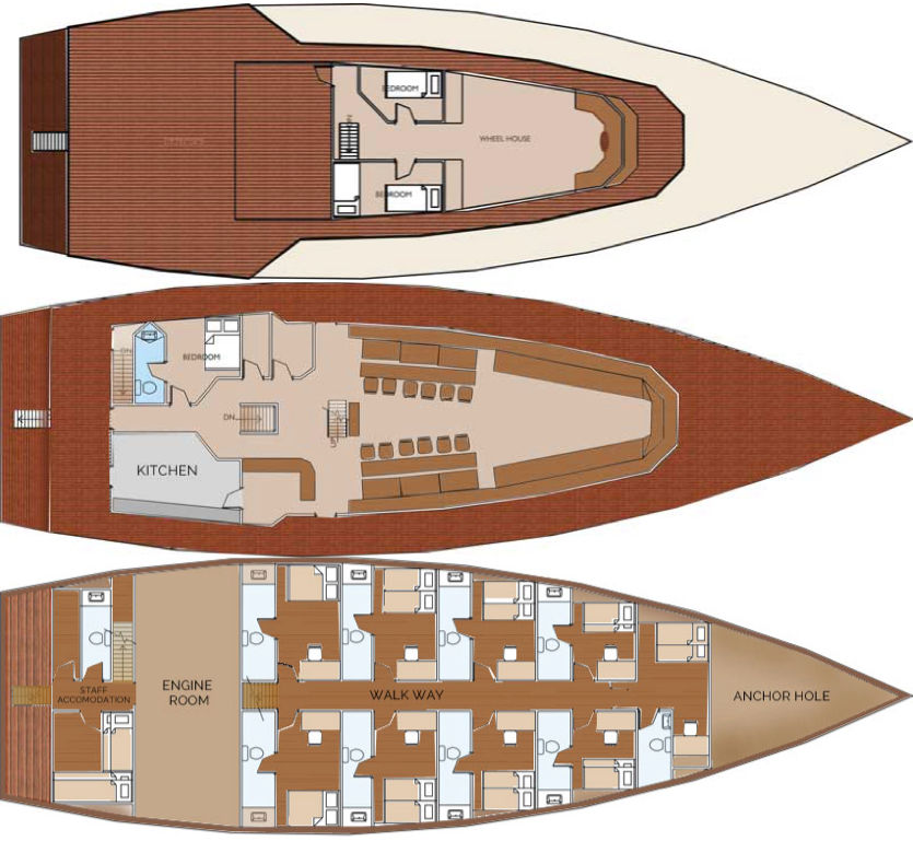 Stingray Deck Plan floorplan