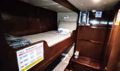 Lower Deck Twin Cabins 8 & 9