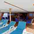 Outdoor lounge area - MV Ari Queen