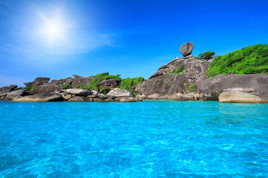 Beach trips to the beautiful Similan Islands Thailand