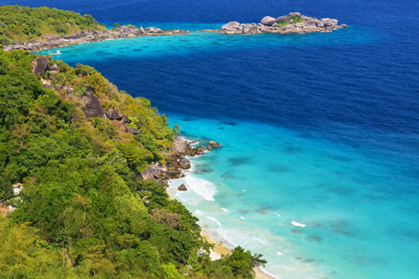 Beautiful Similan Islands Thailand