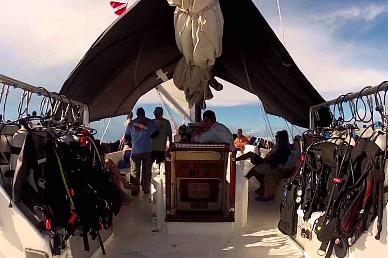 Deque de mergulho - Blackbeards Morning Star