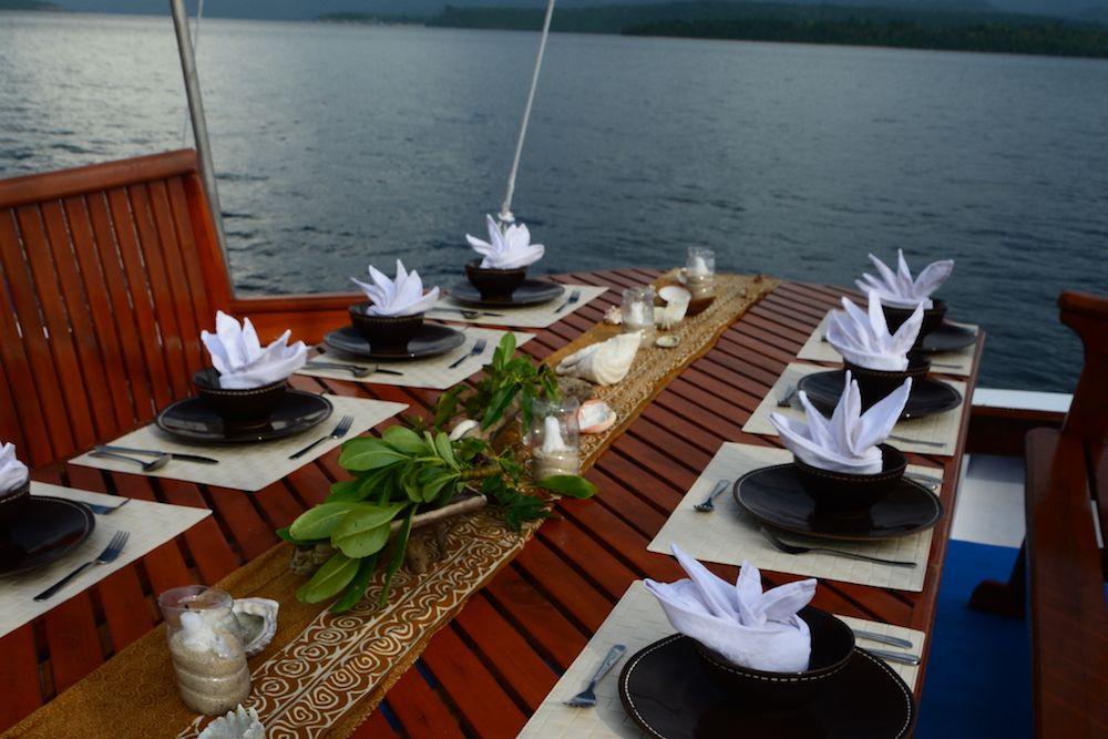 Abendessen im Freien - Lady Denok