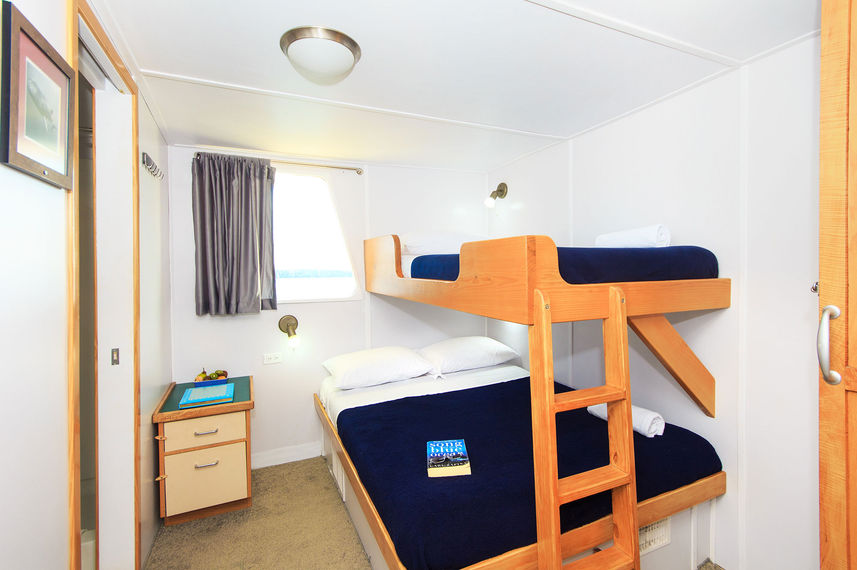 Cabina letto a castello standard - Cachalote