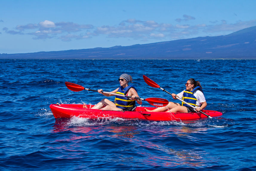 Kayaking in the Galapagos