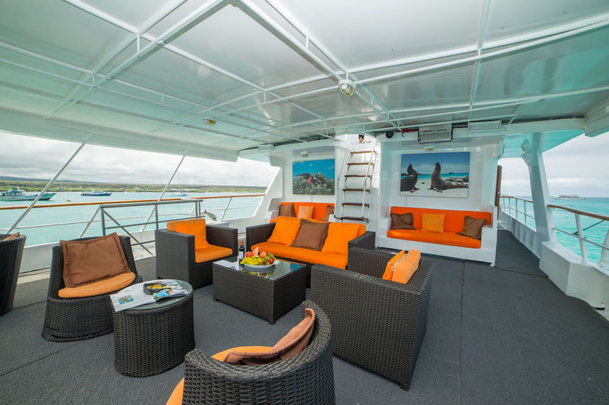 Outdoor lounge - Galaven Galapagos