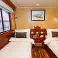 Upper deck twin cabin - Galaven Galapagos