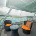 Outdoor lounge area - Galaven Galapagos