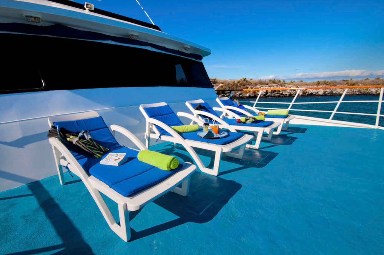Sun deck - Galaven Galapagos