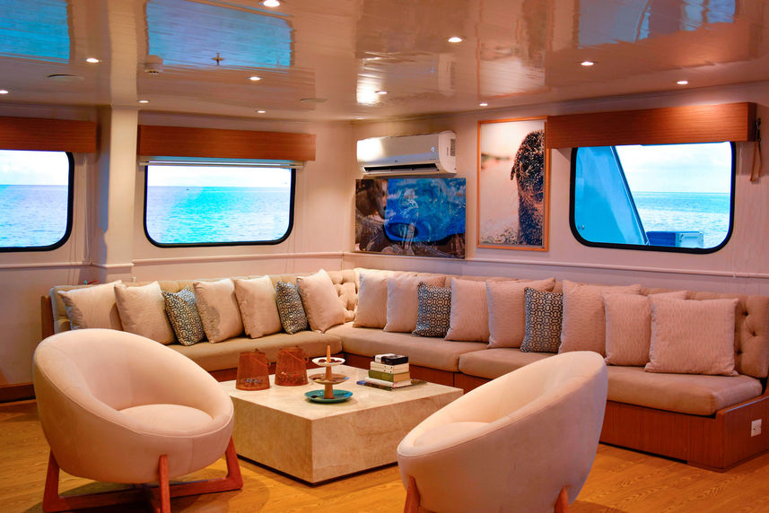 Salon interior - Seaman Journey