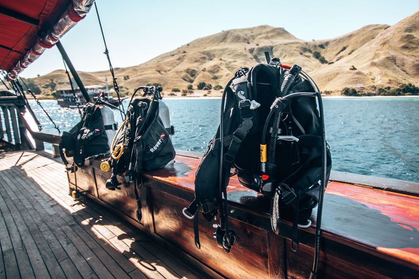 Cubierta de buceo - Manta Mae