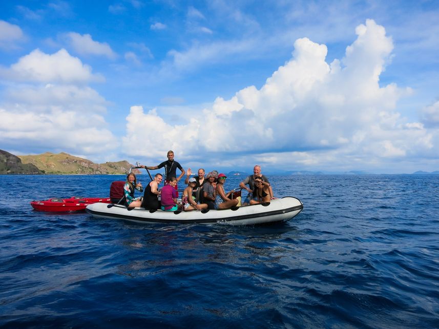 Trasporto in panga - Manta Mae