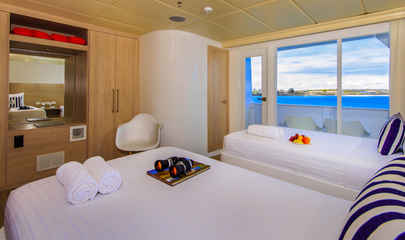 Balcony Stateroom - Twin