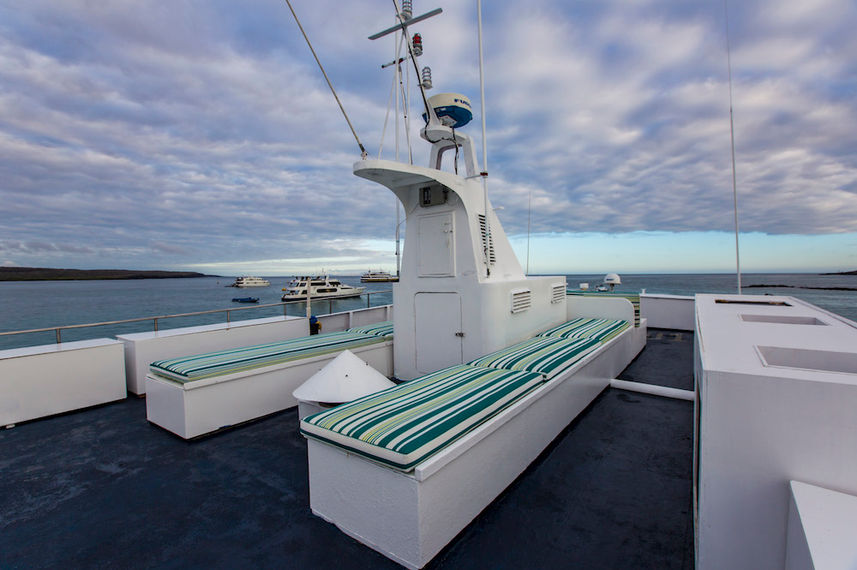 Sun Deck - Xavier III Galapagos