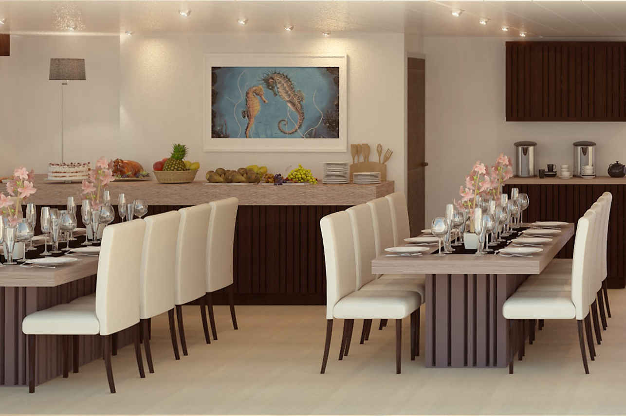 Dining Area - Alia Galapagos