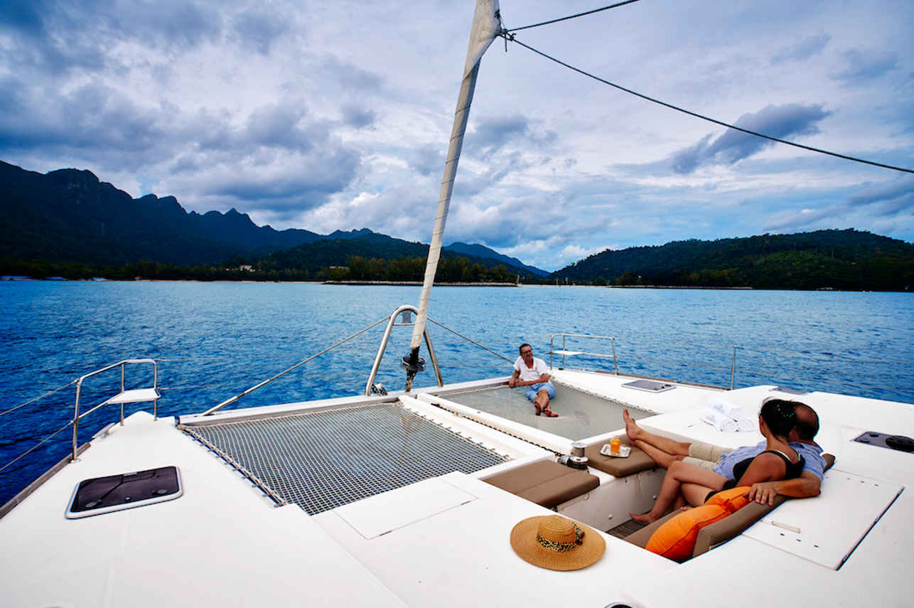 Relax on your Myanmar cruise on board Meltemi