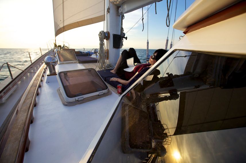 Main deck - Meta IV, Myanmar