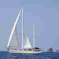 Meta IV, Myanmar with sails up