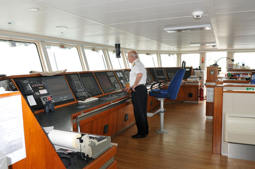 MV Plancius Bridge