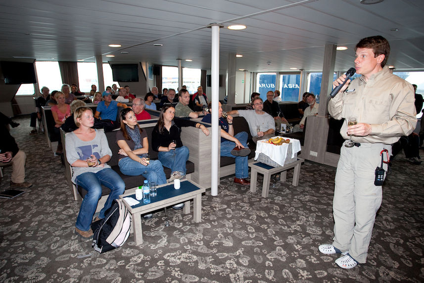 In depth lectures aboard the MV Plancius