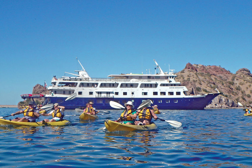 Kayaking in Mexico