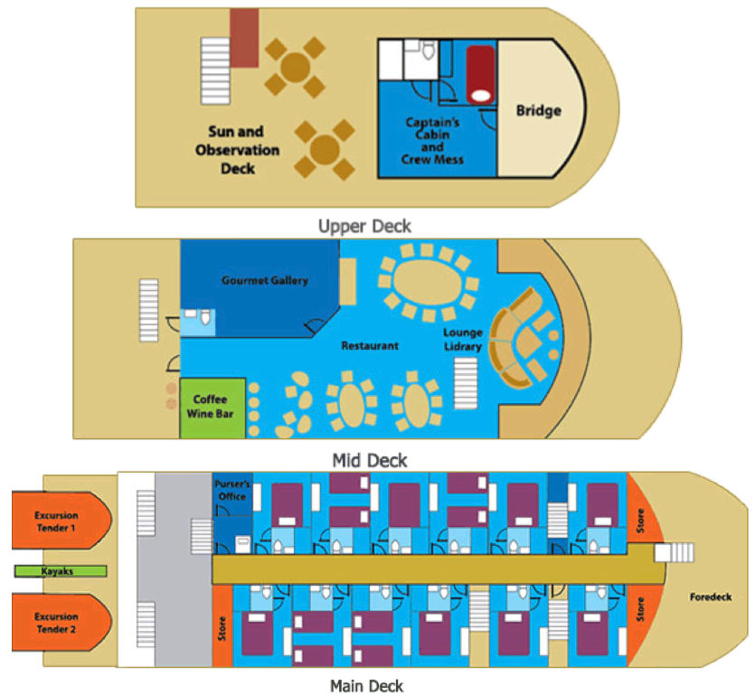 Discovery Panama Deck Plan floorplan