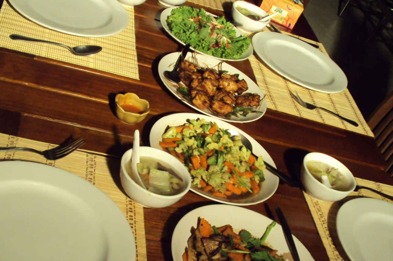 Dinner - Sea Gipsy Myanmar
