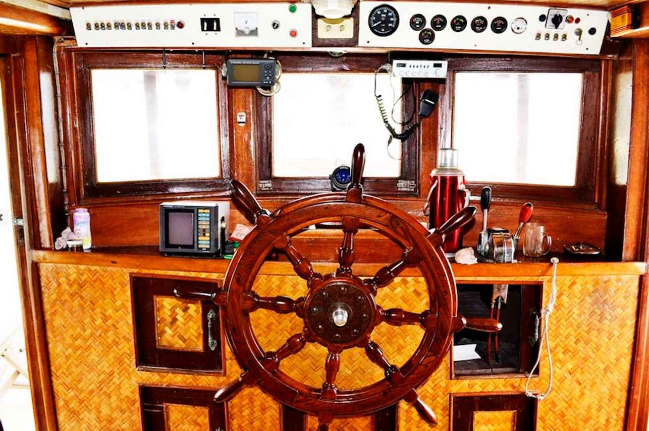 Captains Helm - Sea Gipsy Myanmar