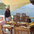 Getting ready for lunch - Sea Gipsy Myanmar