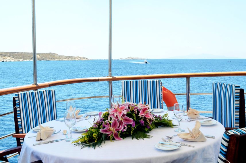 Comedor al Aire Libre - Callisto Greece