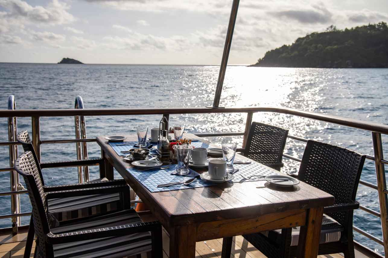 Dîner à l'extérieur - Pegasus