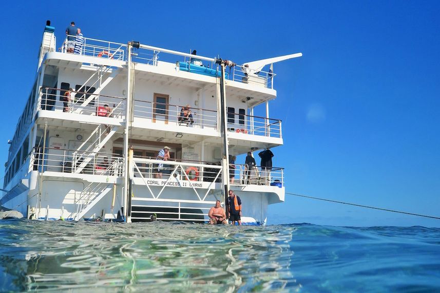 Coral Expeditions II Swim Platform