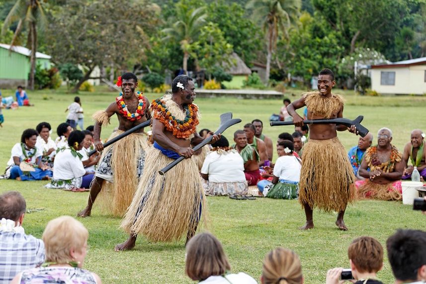 Meke Dancing from the Local Villagers