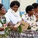 Traditional 'Meke' - singing and dancing by the villagers 