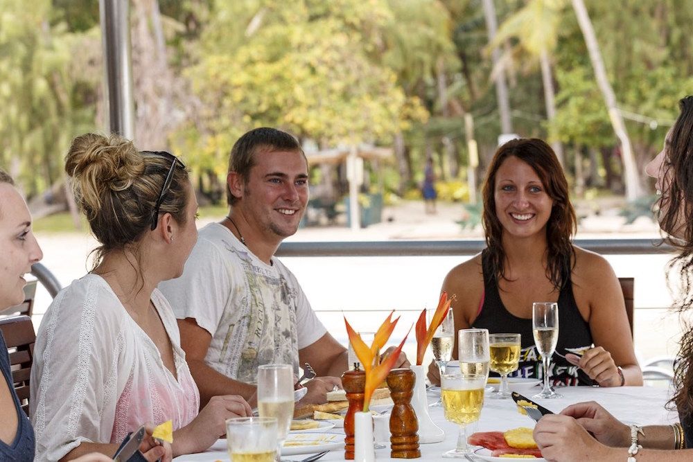 Dîner à l'extérieur - Fiji Princess