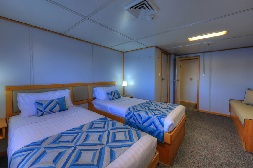 Twin Stateroom - Coral Expeditions I Australia