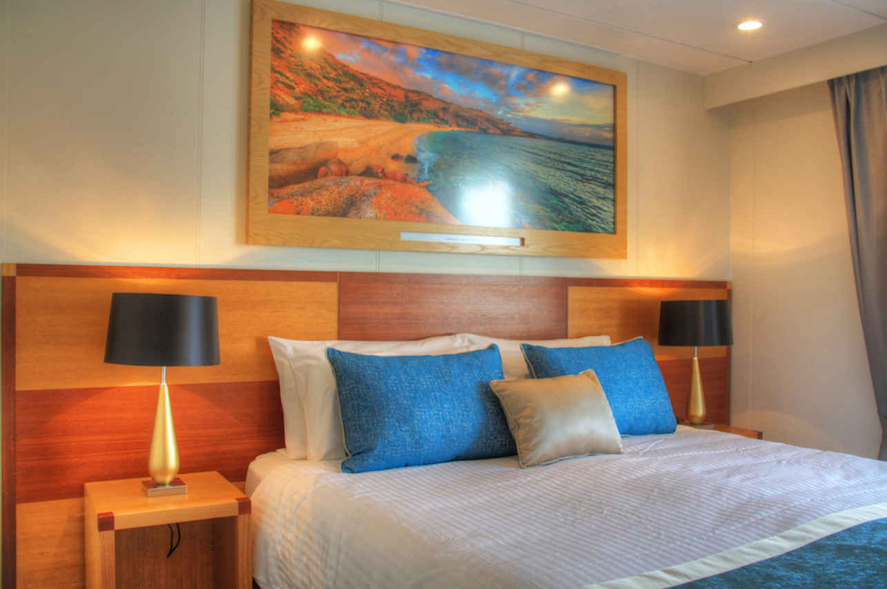Bridge Deck Balcony Cabin