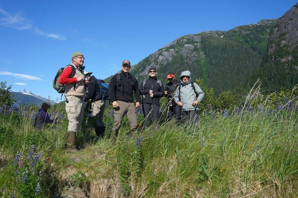 Hiking in Alaska - MV Catalyst