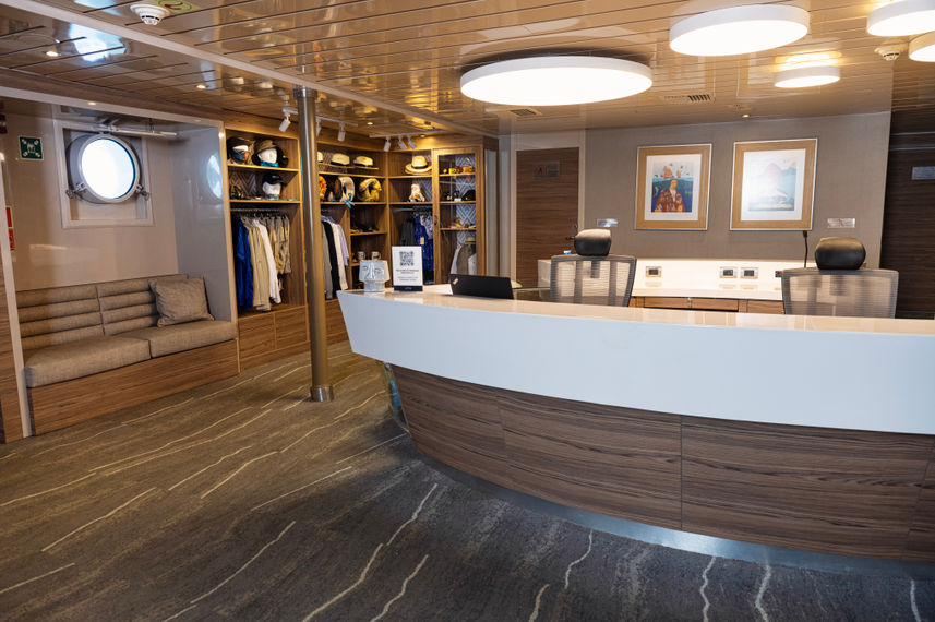 Reception area