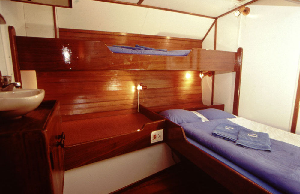 Hut met twee eenpersoonsbedden - Sea Pearl Cruise