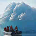 Iceberg up close
