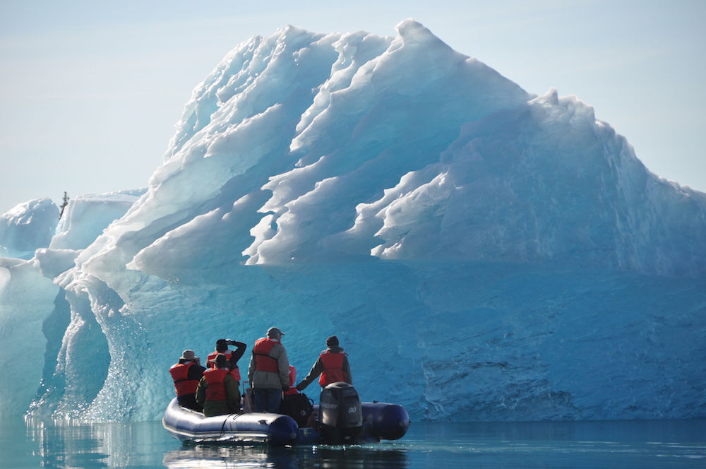 Iceberg up close