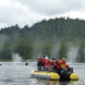 Looking for Whales on the skiff in Alaska