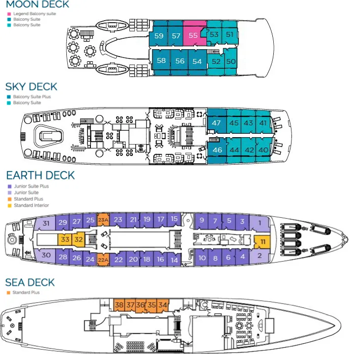 поэтажный план