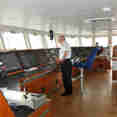 MV Plancius bridge
