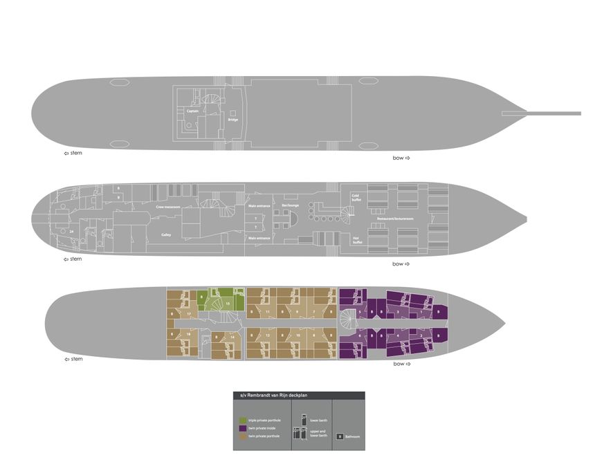 Rembrandt van Rijn floorplan