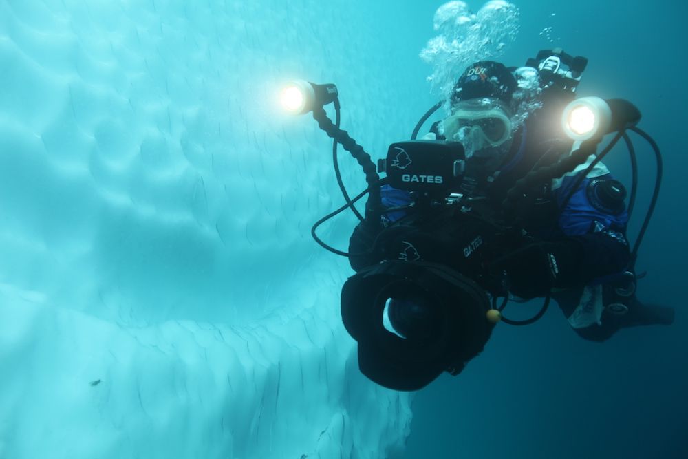 Ice Diving in the Arctic