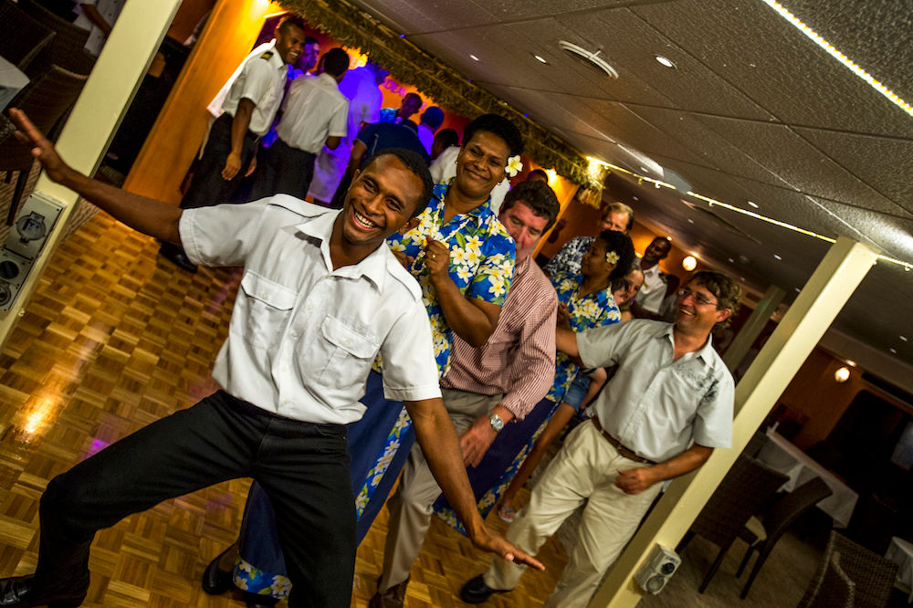 On-board Fun & Games - Reef Endeavour Fiji