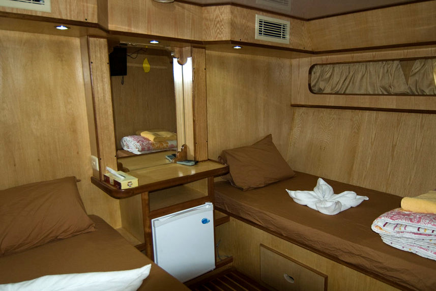 Lower  Deck - Twin Cabins